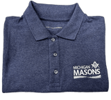 Michigan Masons Polo Shirt-- New Polo